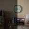 Clockswise Glow-in-the-Dark Decorative Wall Clock, Non-Ticking Battery Powered - Ideal for Living Room, Kitchen, Office, Bedroom, Hallway, Study, Classroom, Patio, Entryway or Dining Room, Black